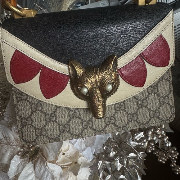 Gucci Black and Red Women's Bag - Picture 1 of 13